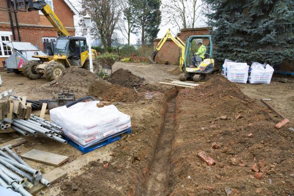 Drainage Ditch Digging in Olathe