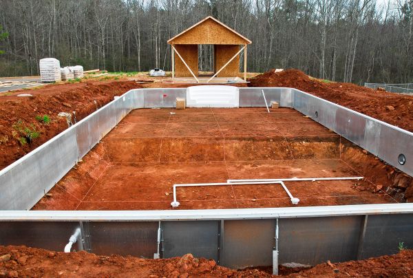 Pool Site Grading in Olathe