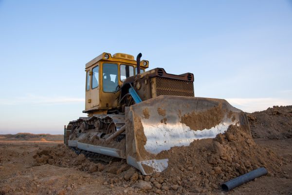 Bulldozer Land Grading in Olathe