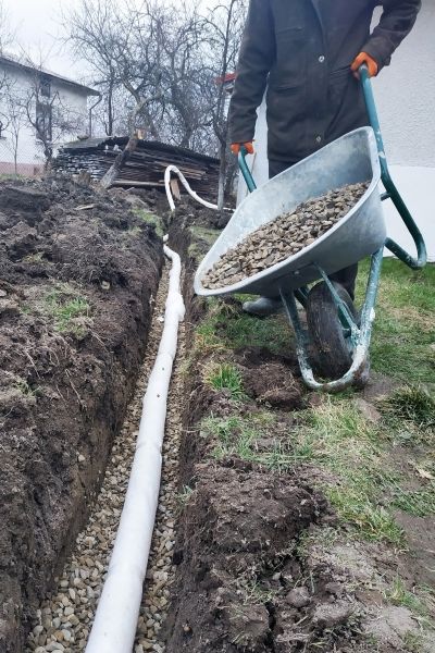 Drain Trenching in Olathe