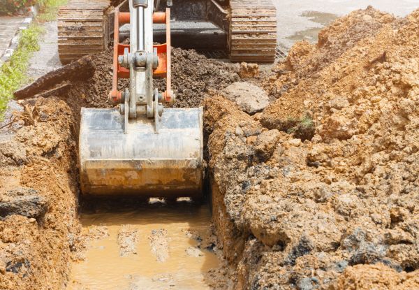 Water Line Digging in Olathe