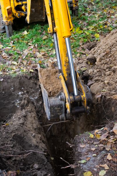 Sewer Tank Excavation in Olathe