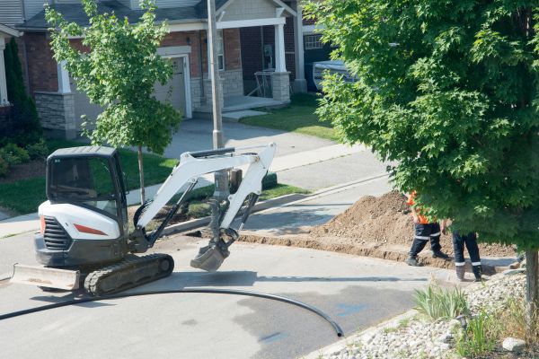 Electrical Line Trenching in Olathe