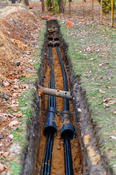 Electrical Line Excavation in Olathe